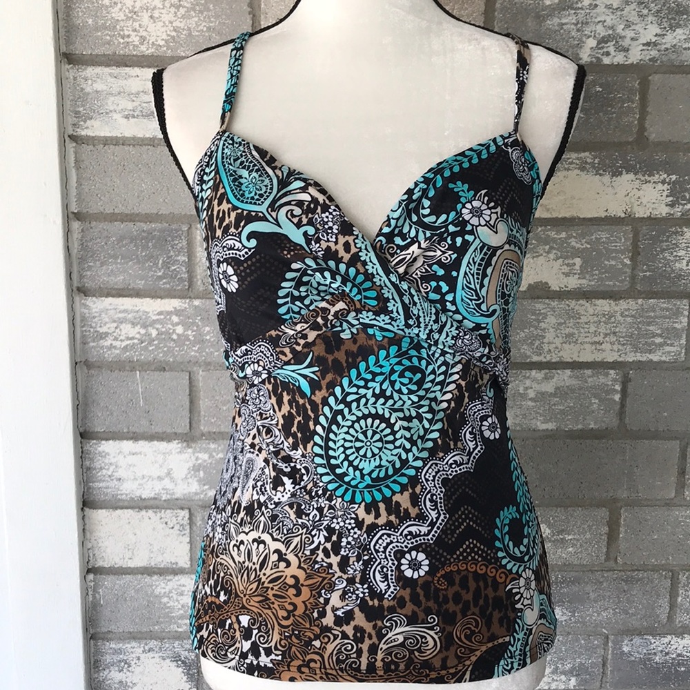 Croft & Borrow swim top size 12
